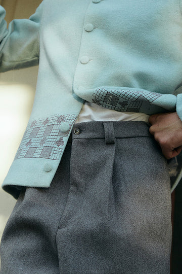 Arun Felt-Wool Trousers (Men)